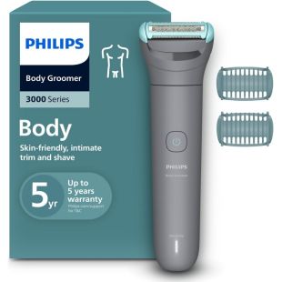 ماكينة تشذيب وحلاقة للجسم لاسلكية مقاومة للماء من Philips