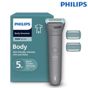 ماكينة تشذيب وحلاقة للجسم لاسلكية مقاومة للماء من Philips