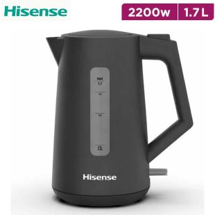 Electric Kettle 1.7L 2200W by Hisense