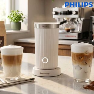 صانع رغوة الحليب Baristina حار وبارد من Philips