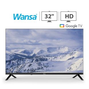تلفزيون جوجل 32 بوصة LED بدقة HD من Wansa