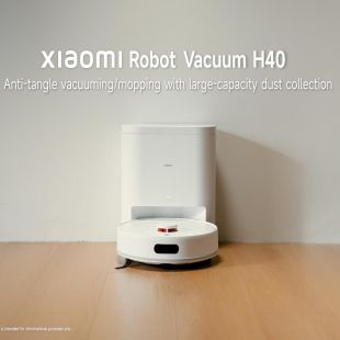 Xiaomi Robot Vacuum H40 with 10000Pa Suction and Anti-Tangle Technology