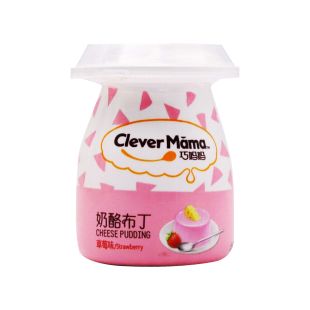 بودينغ الجبن – الفراولة