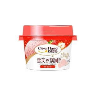 آيس كريم بودينغ – الفراولة