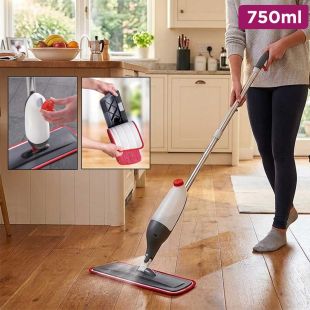 Long Handle Spray Mop with 750 ml Tank