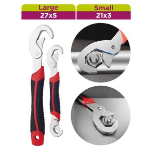 Set of 2 Pcs Snap and Grip Wrench Tool