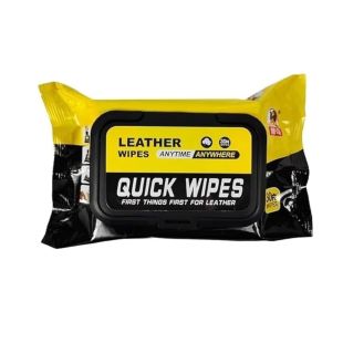 Leather Cleaning Wet Wipes– 30 Disposable