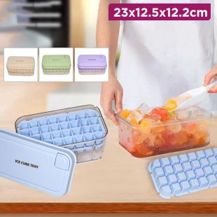 Ice Cube 2 Tray With Spoon