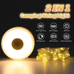 Retractable 8M LED Light Rope