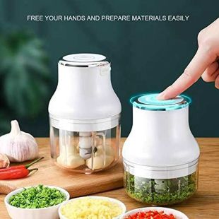 مفرمة ثوم كهربائية صغيرة سعة 250 مل