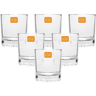 طقم أكواب زجاجية سعة 200 مل - 6 حبة من Lotus
