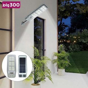 مصباح جداري شمسي ذكي LED مع ريموت 300 واط