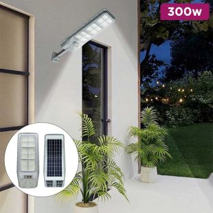 Intelligent Solar Wall LED Lamp with Remote 300W