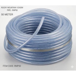 خرطوم مياه PVC مدعم بنسيج نايلون بطول 50 متر