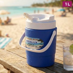 MIRALUX Portable 1L Insulated Cooler Jug