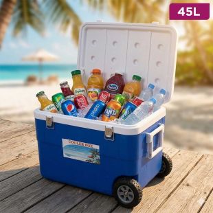 MIRALUX Portable 45L Insulated Cooler Box
