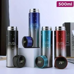 500 ml Smart Thermal Bottle with LED Display