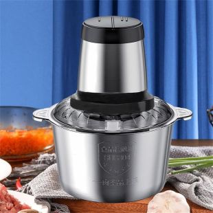 مفرمة طعام كهربائية بوعاء ستانلس 3 لتر من Kitchen Expert