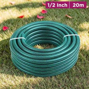 20M Heavy-Duty PVC Garden Hose  1/2 Inch