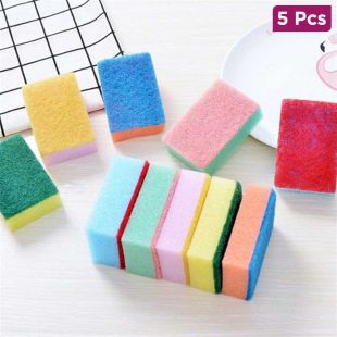 5-Piece Sponge Scourer Set by OKS
