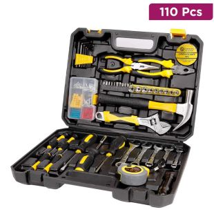 110 Pcs Complete Home Repair Tool Set by Brosoza