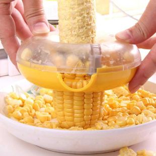 Corn Kerneler with Stainless Steel Blade and Collector