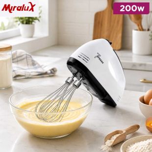 7-Speed Hand Blender 200W by Miralux