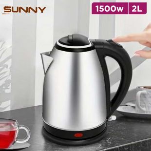 2L Stainless Steel Electric Kettle 1500W by Sunny