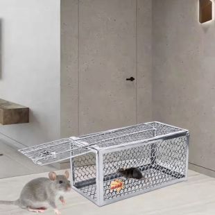 Reusable Mouse Trap Cage with Automatic Closure