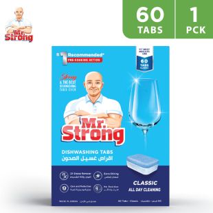 Mr. Strong dishwashing tablets 60 tablets