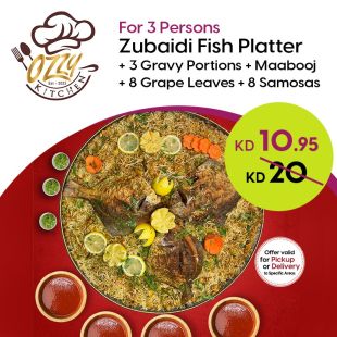 Mutabq Zubaidi Enough for 3 Persons from Ozzy Kitchen