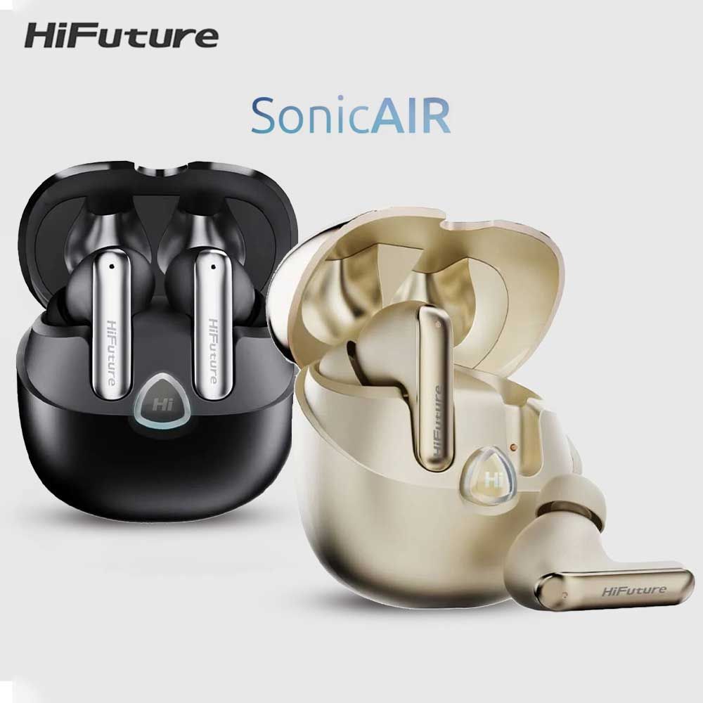 fccds Wireless SonicAir Earbuds - Black by HiFuture's