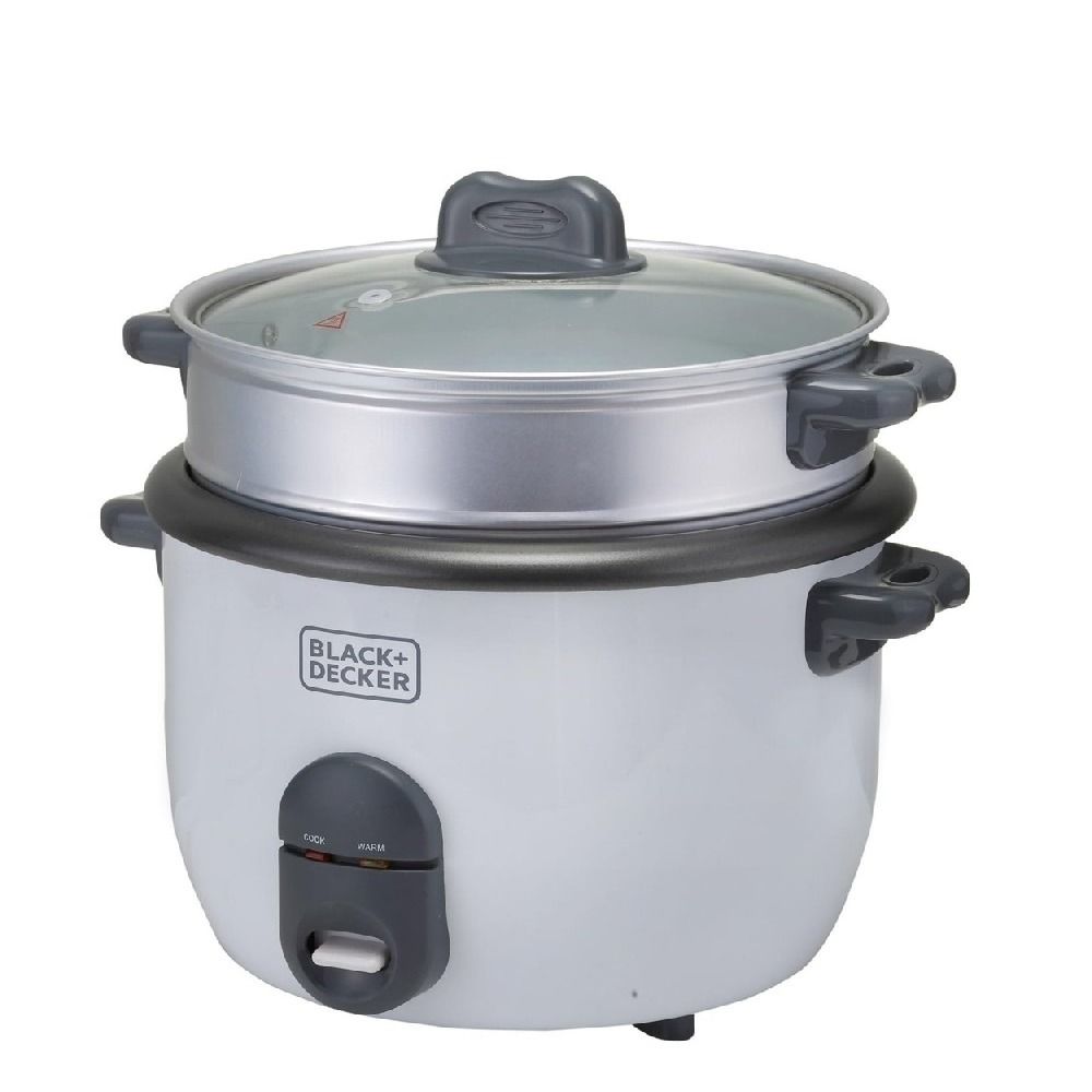طباخ أرز 700 واط 1.8 لتر من Black+Decker