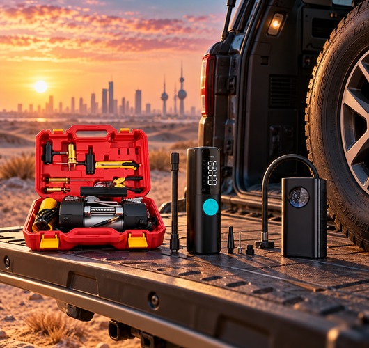Best Electric Air Pump in Kuwait 2026: For Car Tires, Bikes, Mattresses and Pools